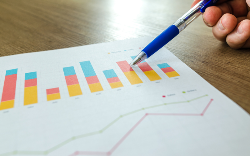 A knowledge graph connecting a brand entity to related topics