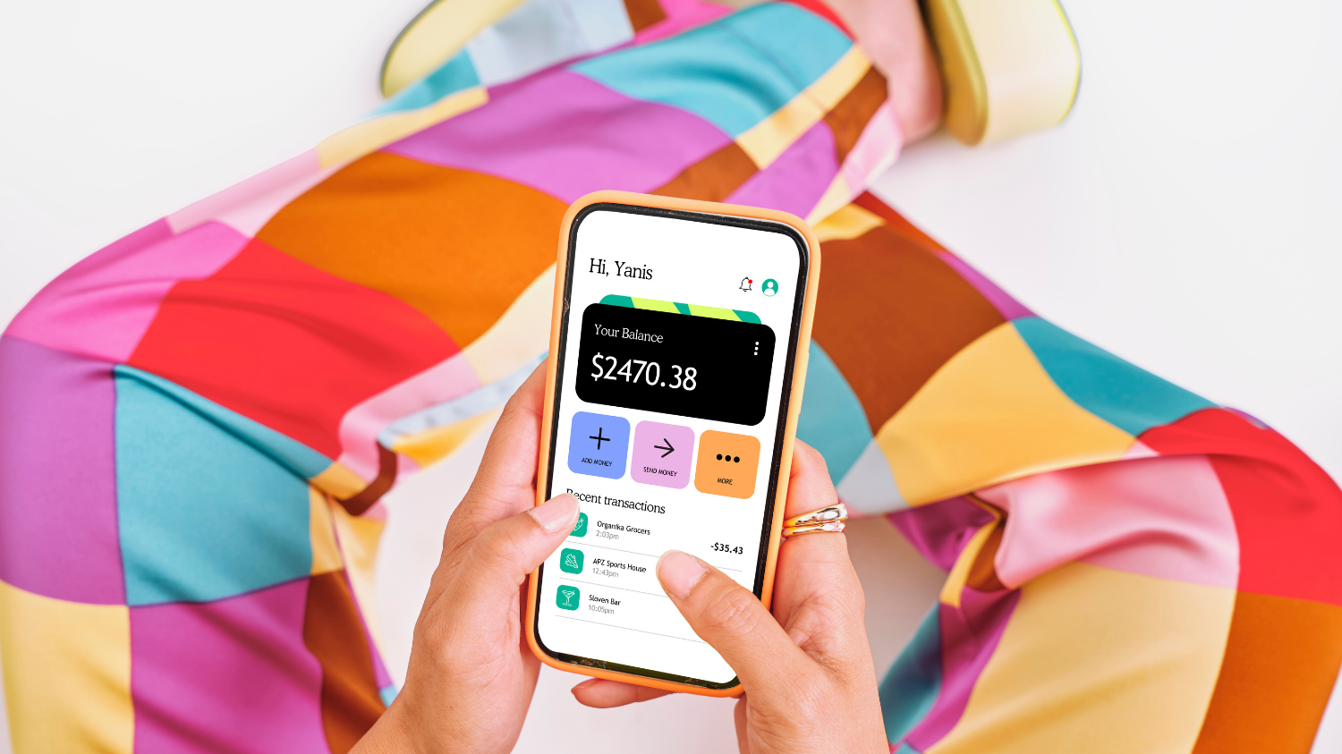 Cross-platform mobile app with a 3.8-star rating